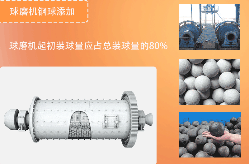 球磨机钢球添加方法