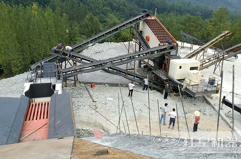 河南南阳客户破碎现场